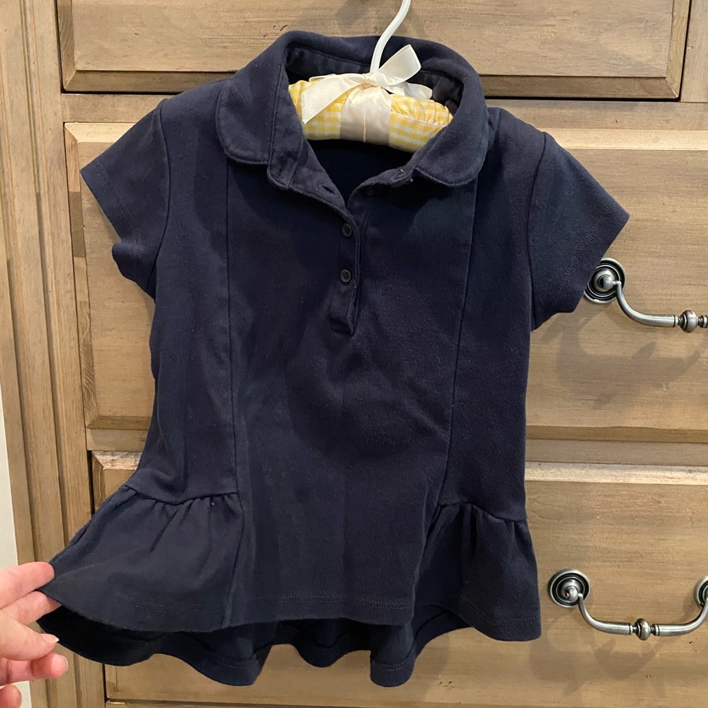 Girls collar shirt by Nautica. Size 6